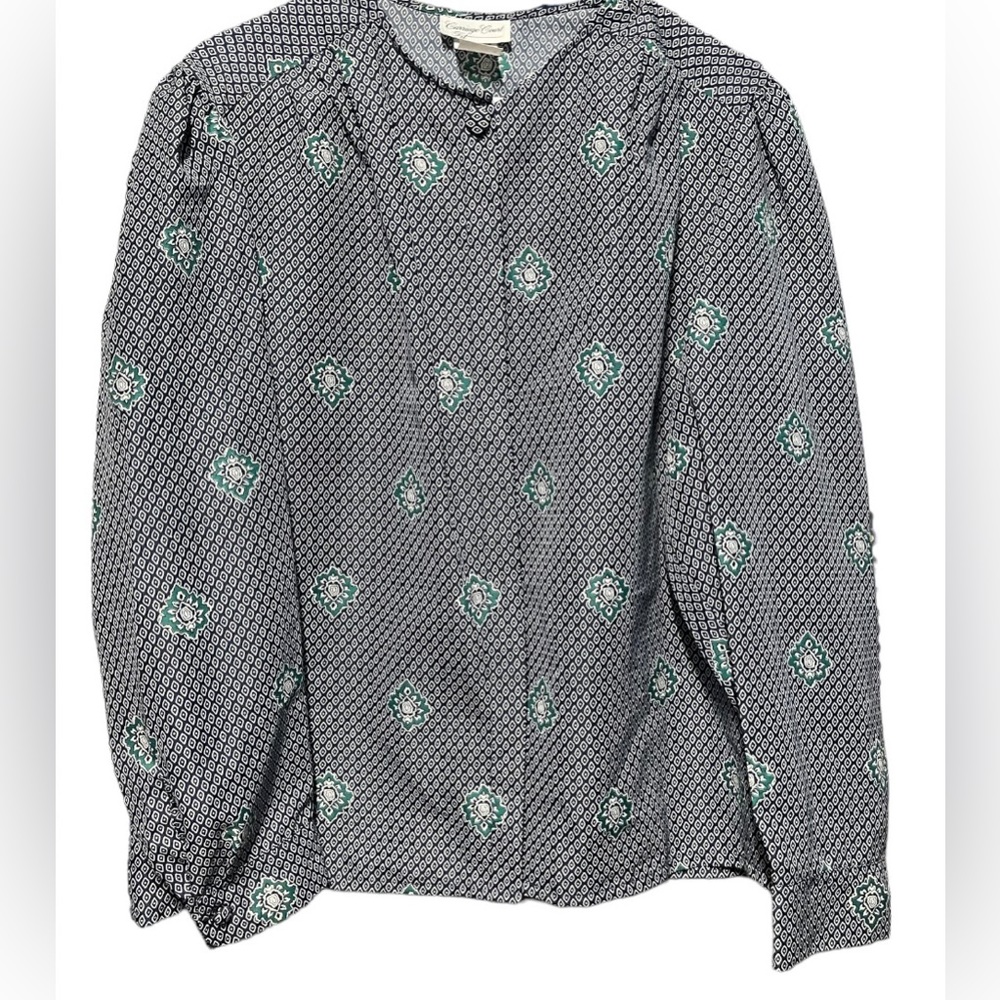 Carriage Court Fit VINTAGE 1980’s Blouse Women’s 18